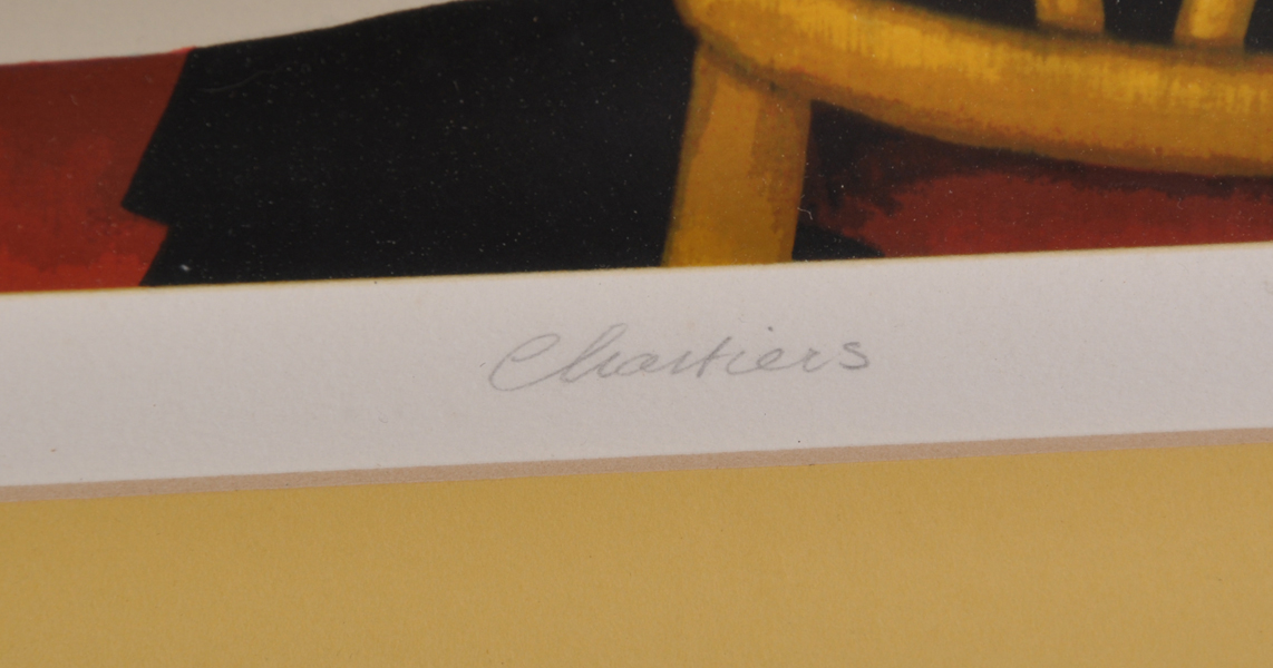 Beryl Cook (1926-2008) British. "Chartiers", Lithograph, Signed, Inscribed 'Chartiers' and - Image 4 of 6