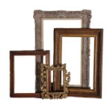 20th Century English School. A Gilt Composition Frame, 16.5" x 10.25", and three others, 21" x 12.