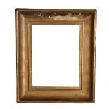 19th Century English School. A Hollow Gilt Frame, 14" x 10.5".