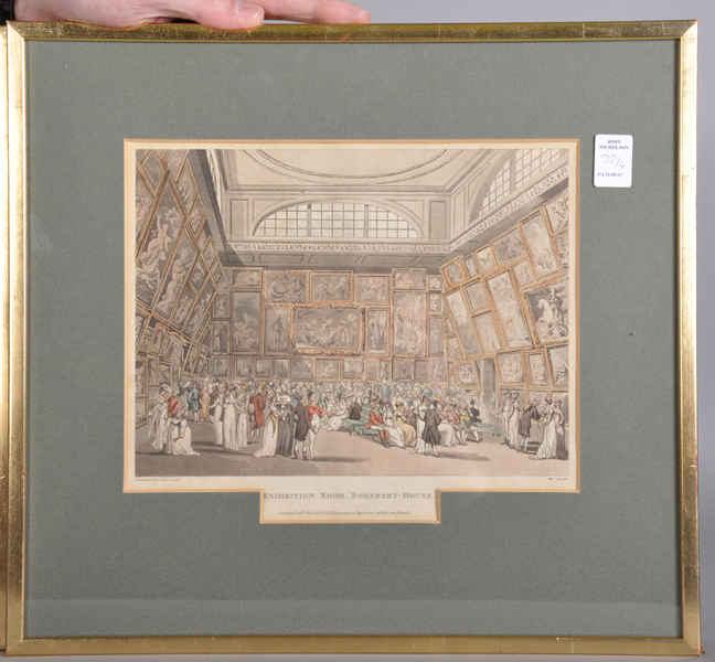 After Augustus Charles Pugin (1769-1832) and Thomas Rowlandson (1756-1827) British. "Christies - Bild 3 aus 6