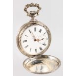 A GEORGE THE DRAGON POCKET WATCH, ANGLE PRECISION.