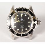 A TUDOR STEEL CASED GENT'S OYSTER PRINCE SUBMARINER WRISTWATCH.