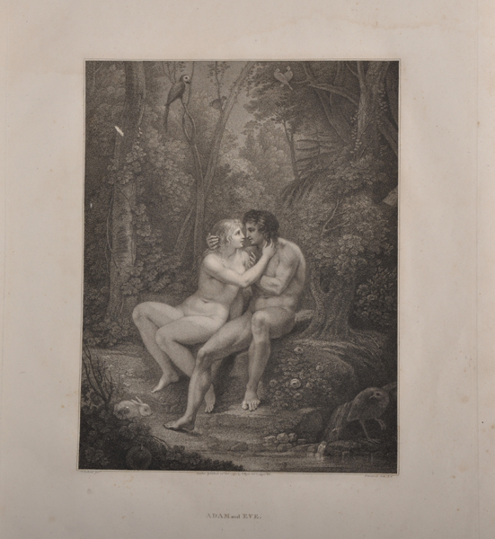 After Thomas Stothard (1755-1834) British. A Scene from Milton, Engraved by Francesco Bartolozzi ( - Image 4 of 5
