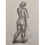 Astride Maillol (1861-1944) French. A Nude Study, Lithograph, Signed with a Stamp, 15" x 11".