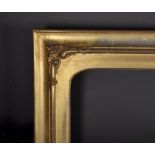 19th Century English School. A Gilt Composition Frame, Arched, 20.5" x 36.5".