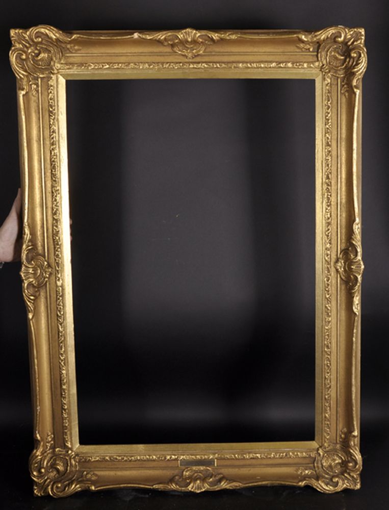 20th Century English School. A Gilt Composition Frame, 34.5" x 23", and another frame, 36.5" x 29". - Image 2 of 4