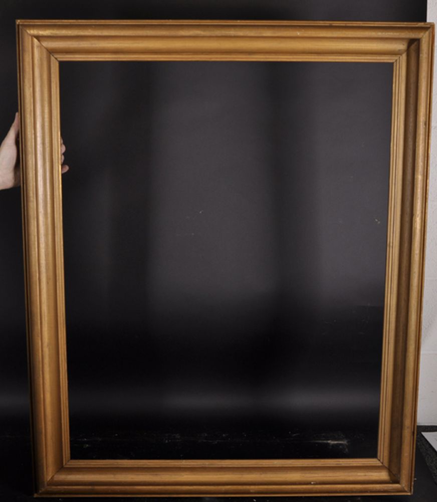 20th Century English School. A Gilt Composition Frame, 34.5" x 23", and another frame, 36.5" x 29". - Image 4 of 4