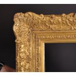 20th Century English School. A Gilt Swept Composition Frame, 12" x 16".