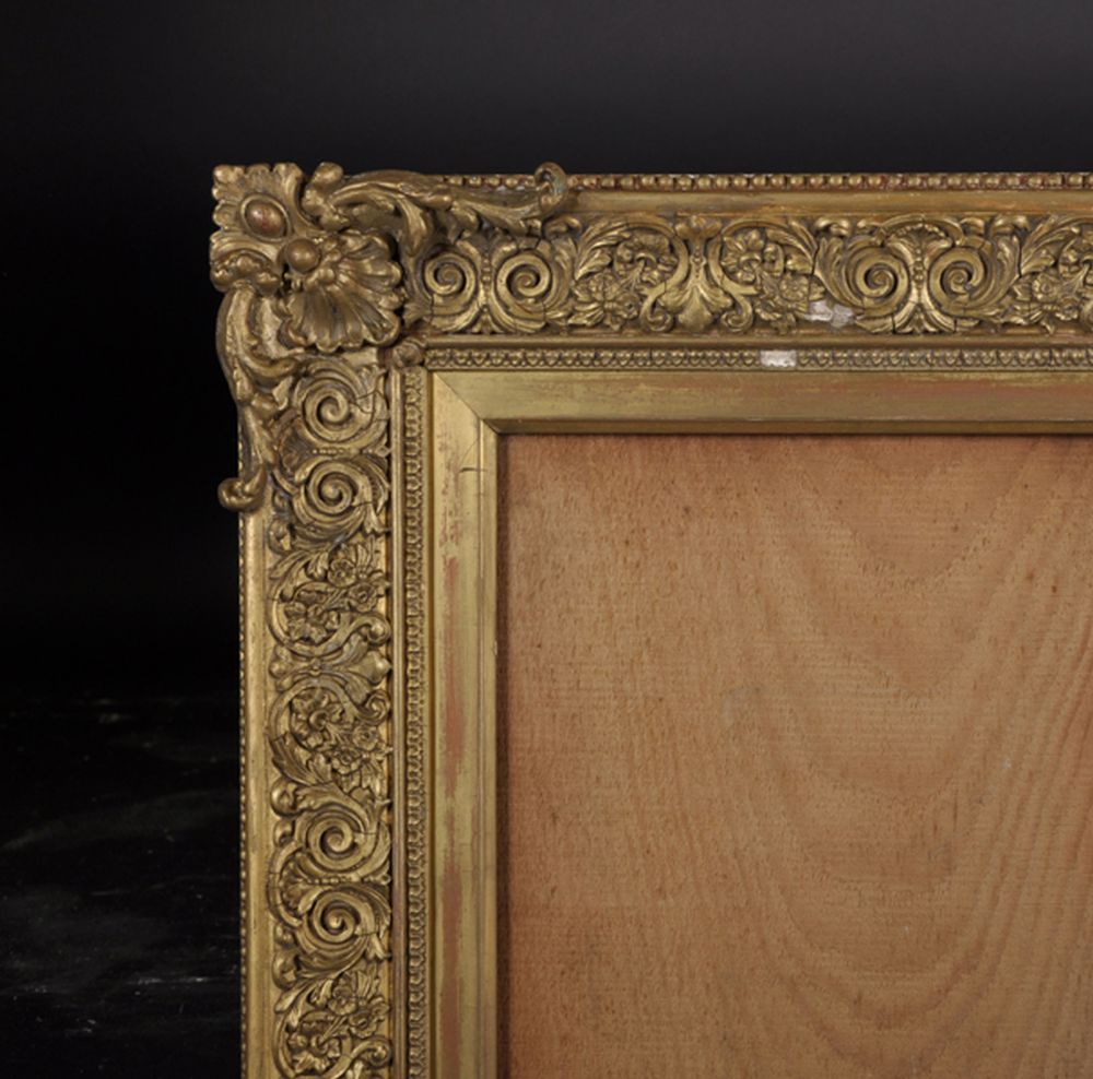 19th Century English School. A Gilt Composition Frame, 34.5" x 26.5", and three other frames, 30"