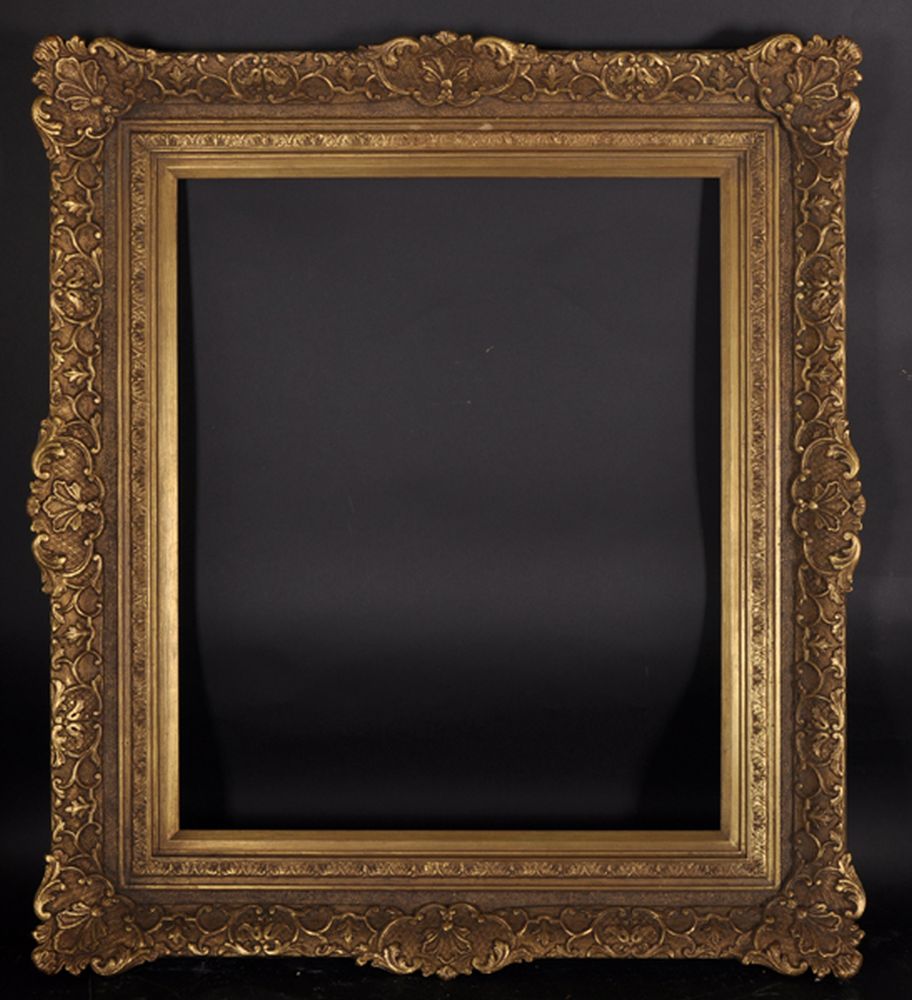 20th Century English School. A Swept Gilt Composition Frame, 30" x 25". - Image 2 of 3