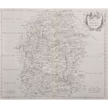 Robert Morden (17th - 18th Century) British. "Wiltshire", Map, Unframed, 13.5" x 16", and another of