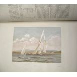 [SAILING] MEIKLE (J.) & SHIELDS (H., artist). Famous Clyde Yachts 1880-1887, lge folio, 31