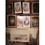 [PHOTOGRAPHY], 4 fine, cased daguerreotype portraits; 4 Eton "Procession of Boats" portraits, pre-