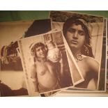 LEHNERT & LANDROCK, publishers / photographers, 7 large format photogravures of Egyptian women (7).