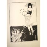 WILDE (Oscar) Salome, 4to, illus. by AUBREY BEARDSLEY, red cloth gilt (covers dampstained), L.,