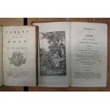 CROXALL (S.) translator: Fable of Aesop, and others, 12mo, wood-engraved frontis by C. NESBIT,