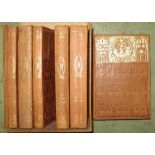 AUSTEN (Jane) Works / The Hampshire Edition, 6 vols., sm. 8vo, limp calf(?) gilt & blind, cloth