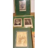 [HENRY IRVING] a cabinet photograph by Barraud, 5.5 x 4 ins, signed by Irving and J. L. Toole on the