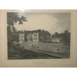 [CRICKET] print, view of "Baron House Academy, Mitcham, Surrey [sic]," f. & g.