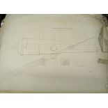 EDMEADES (H., R. M. A.) "General Construction of Monks Gun," engineer's drawing, dated 1855; &
