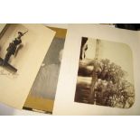PHOTOGRAPHS, a folder of misc. 19th & 20th c. camera studies (Q).