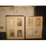 WHITTAKER FAMILY, printed pedigree, family bible, photos etc., mostly 19th c. (Q).