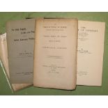 SMITH (S.) The Silver Question, 8co, pamphlet, Liverpool, 1885; & 2 other pamphlets & a book,