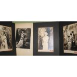 CECIL BEATON, 3 signed b/w portrait photos of Evelyn Brent; & 1 other, all mounted but unframed (