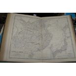 [ATLAS] JOHNSTON (A. K.) The Royal Atlas of Modern Geography, folio, double-page maps with