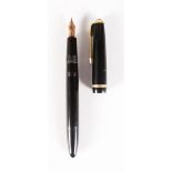 A PARKER FOUNTAIN PEN with 14CT GOLD NIB.