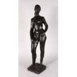 AFTER HENRI MATISSE (1869-1954) FRENCH A LARGE STANDING NUDE. Signed Matisse and Cast. 36ins high.