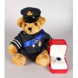 WILLIAM, THE ROYAL ENGAGEMENT BEAR; together with an oversized commemorative copy of the