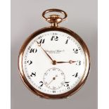 A GENTLEMAN'S INTERNATIONAL WATCH CO SCHAFFHAUSEN POCKET WATCH.