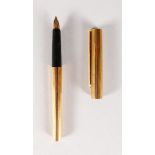 A DUPONT FOUNTAIN PEN with 18CT GOLD NIB.