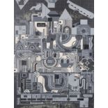 Eduardo Paolozzi (1924-2005) British. "Appendix 4 From Early Italian Poets" (1975), Screenprint,