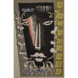 John Piper (1903-1992) British. "Prometheus", from 'An Ariel Poem' Series, Lithograph edition of