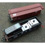 BOGIE WAGON U/B B & O, PLUS SBB BOX VAN U/B