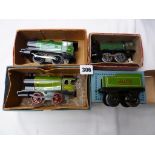 HORNBY 0 GAUGE SELECTION BOXED M1-2 LOCO & TENDER 2930, HORNBY BOXED NO 30 45746 & NO 20 60985