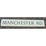 STREET NAME SIGN 'MANCHESTER RD'