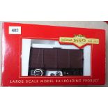 BACHMANN BIG HAULIER BOXED WAGON 98570 G WOOD ORE CAR