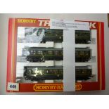 HORNBY TRAIN SET BR CLASS 3 CAR DMU CLASS 110 CALDER VALLEY R369 BOXED & RUNS