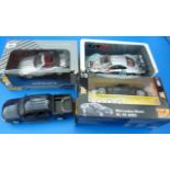 MAISTO SLK 230 BOXED, MAISTO MERCEDES SL55 AMG, PT/B CLK GTR, U/B FORD EXPLORER FOUR TRACK