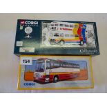 CORGI 35008 AEC ROUTEMASTER STAGECOACH RM560, CORGI 91915 TELLUS MIDLAND RED PLAXTON