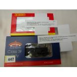 BACHMANN BR (LMS) 3F 47483 BR BLACK 32-230 BOXED RUNS T/W HORNBY PUG 51235 R2927 BOXED & RUNS