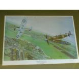 AVIATION PRINT ' READY FOR BATTLE' BY DAVRON 1989 183/1600