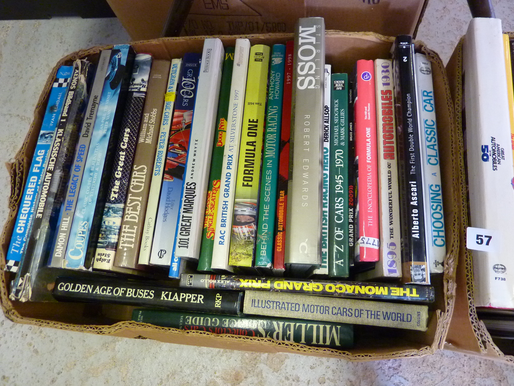 2 BOXES OF MOTORING BOOKS - Image 2 of 2