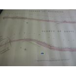 GWR RAILWAY MAP OF THE SEVERN VALLEY RAILWAY SHEET 4 MAY 1880