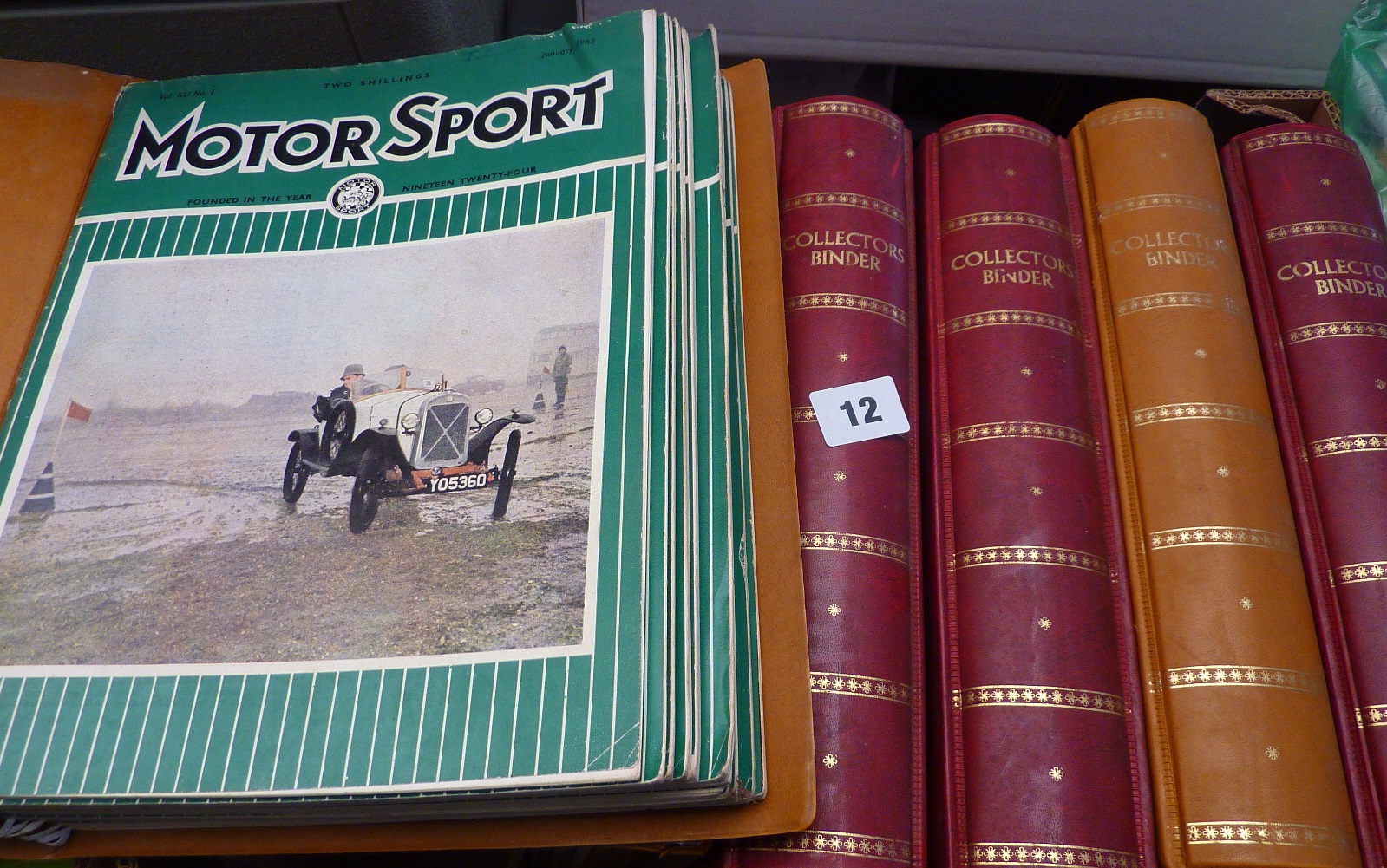 MOTOR SPORT, BOUND MAGAZINES C. 1960 & 1970'S