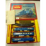 TRIANG RS52 BLUE PULLMAN TRAIN SET IN ORIGINAL BOX