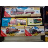 CORGI BOXED 5 HAULAGE SERIES 97366 ATKINSON, 16302 SCAMMELL, 97317 FODEN, 97370 AEC & AN AEC TANKER